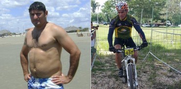 Bikers Rio pardo | Notícia | Comerciante compra bike para filho  ir à escola, vira atleta e elimina 30kg