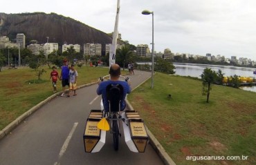 Bikers Rio Pardo | NOTÍCIAS | Arquiteto brasileiro cria bicicleta capaz de andar na água e na terra