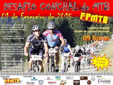 Bikers Rio Pardo | NOTÍCIAS | Resultado: Desafio Conchal de Mountain Bike