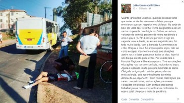 Bikers Rio Pardo | NOTÍCIAS | Ciclista que briga por vaga olímpica é atropelada por ônibus durante treino