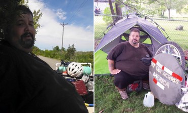 Bikers Rio Pardo | NOTÍCIAS | Homem com obesidade mórbida cruza os EUA de bike para perder peso e salvar o casamento