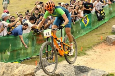 Bikers Rio Pardo | NOTÍCIAS | Raiza Goulão encerra participação na Copa do Mundo de MTB 2016 na etapa de Andorra