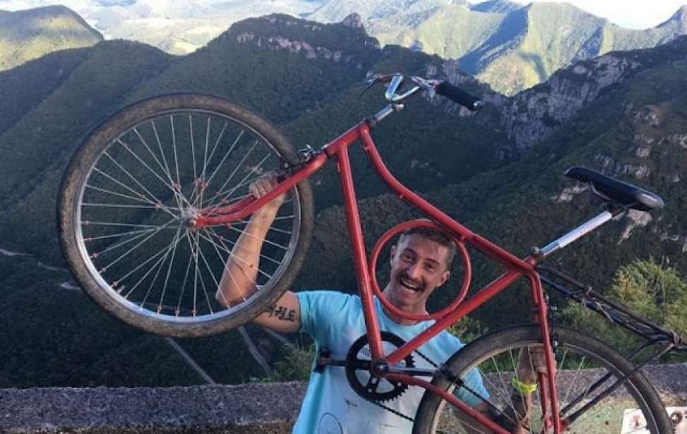 Bikers Rio pardo | Notícia | Com bicicleta “barra circular”, atleta de Prudentópolis é vice campeão na Serra do Rio do Rastro