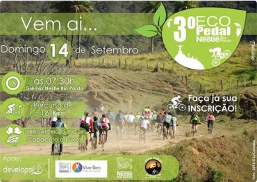 Bikers Rio pardo | Notícia | Ecopedal Nestlé agita o fim de semana em São José do Rio Pardo